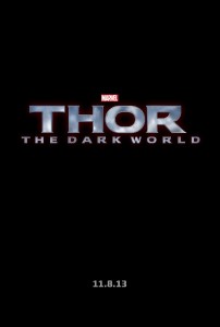 Thor: The Dark World Official Poster