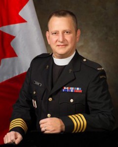 Brig.-Gen. John Fletcher (shown here before his recent promotion from colonel), chaplain general of the Candain FOrces. Photo: Department of National Defence and Canadian Forces