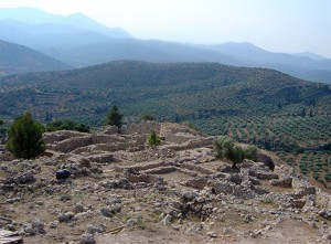 Ruins of Mycenae--a victim of prolonged drought? Photo: David Monniaux, Creative Commons, some rights reserved