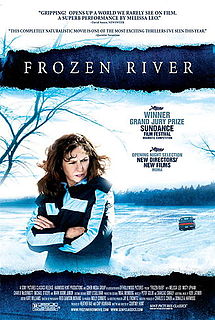 Frozen River poster.