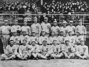1919 Chicago White Sox team photo (source: Wikipedia)