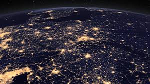 Earth at night. Photo: NASA