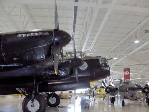 Side view of a RCAF Avro Lancaster Mk. X at the Canadian Warplane Heritage Museum. Photo: Redkyponite, Creative Commons, some rights reserved