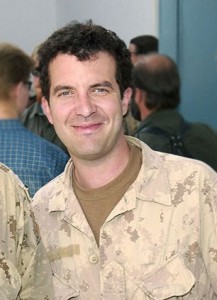 Comedian Rick Mercer visits Canadian forces in Afghanistan in 2005. Image by jmbone, Creative Commons, some rights reserved
