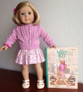 American Girl doll "Kit Kittredge," with book, offered on eBay with a starting bid of $69.99. Photo: thediaperbaker1