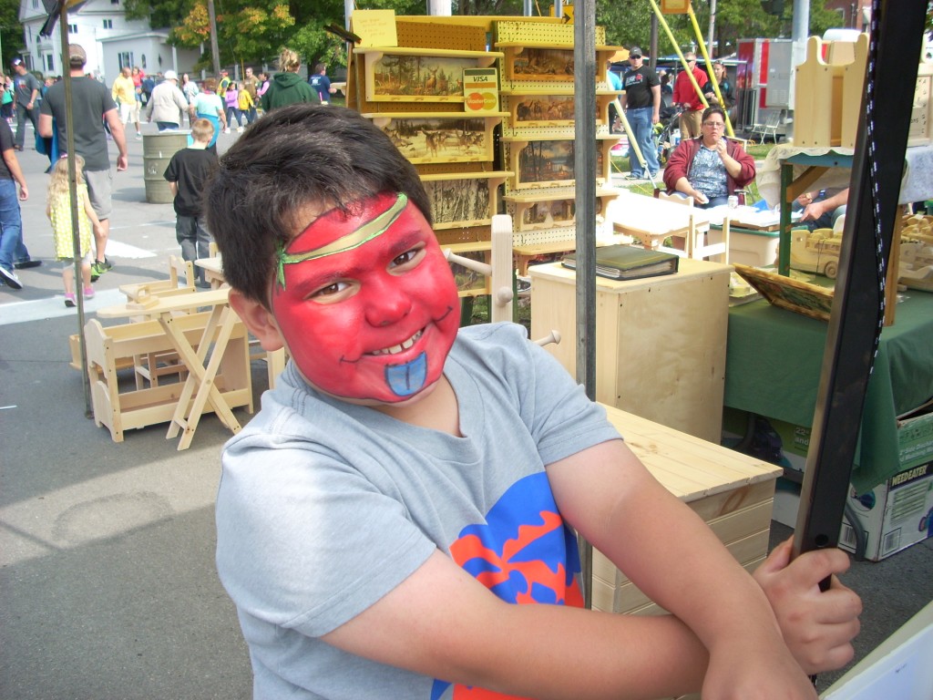 ... and lots of face painting.  