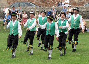 A little Morris dancing near trees is OK, but not too often. Running backhoes under trees? Ungood. Photo: Adrian Pingstone, public domain