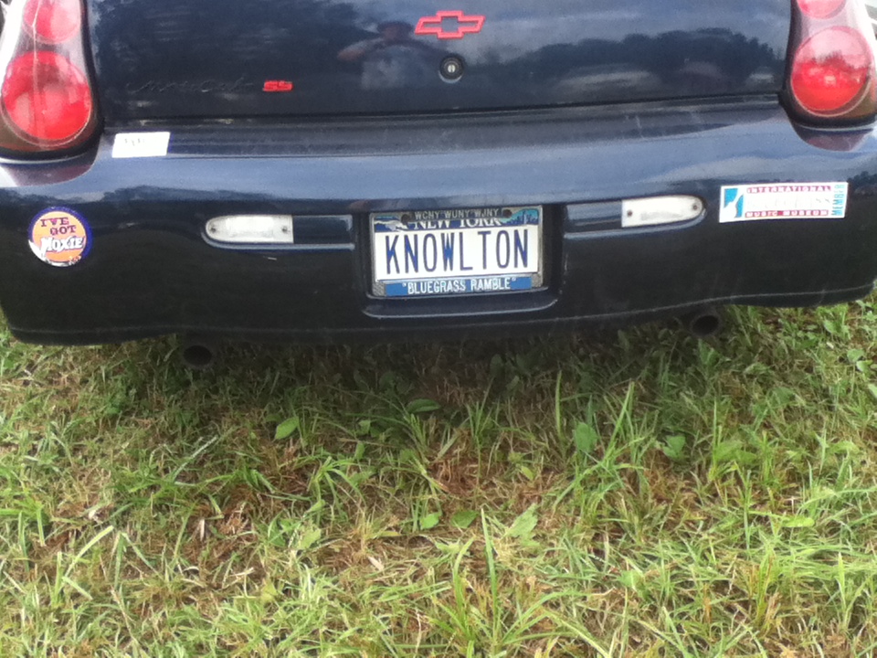 Knowlton's car