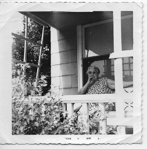 Not thinking too much on a front porch in 1959. Photo: Robert Huffstutter, Creative Commons, some rights reserved