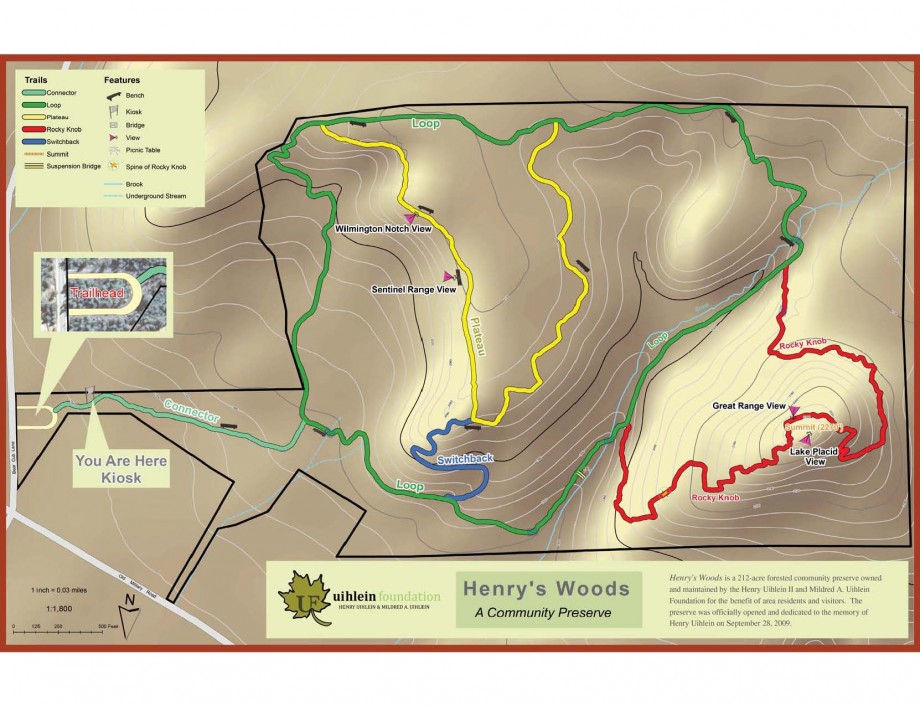 henry's woods map