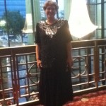 Me - sparkling on arrival at the IBMA awards in Raleigh, NC.