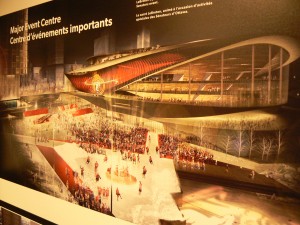 Illumination LeBreton's new arena for the Ottawa Senators could look like this.