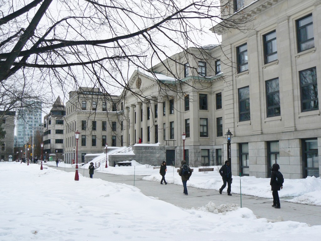Tabaret Hall at the University of Ottawa.  The recent Ontario budget means students from households with an income under $50,000 will basically study tuition-free.