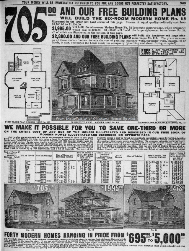 From the 1908 Sears Catalog.