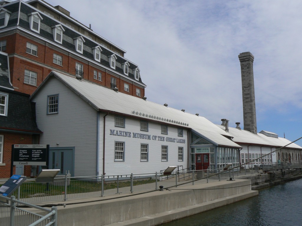 The Marine Museum of the Great Lakes at the old shipyards in Kingston.  Photo by James Morgan