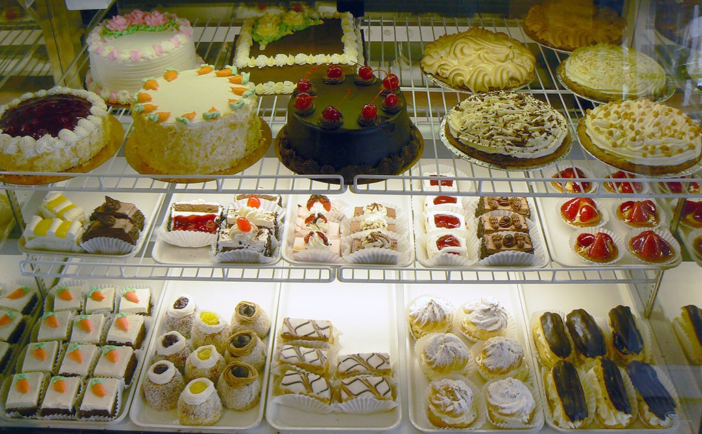 This photo tastes good.  Just some of the sweet selection at Tait's. Photo: James Morgan