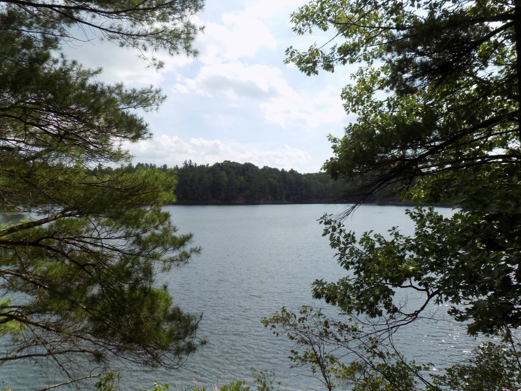 South Otter Lake is located at the entrance of Frontenac Provincial Park.  Photo by James Morgan