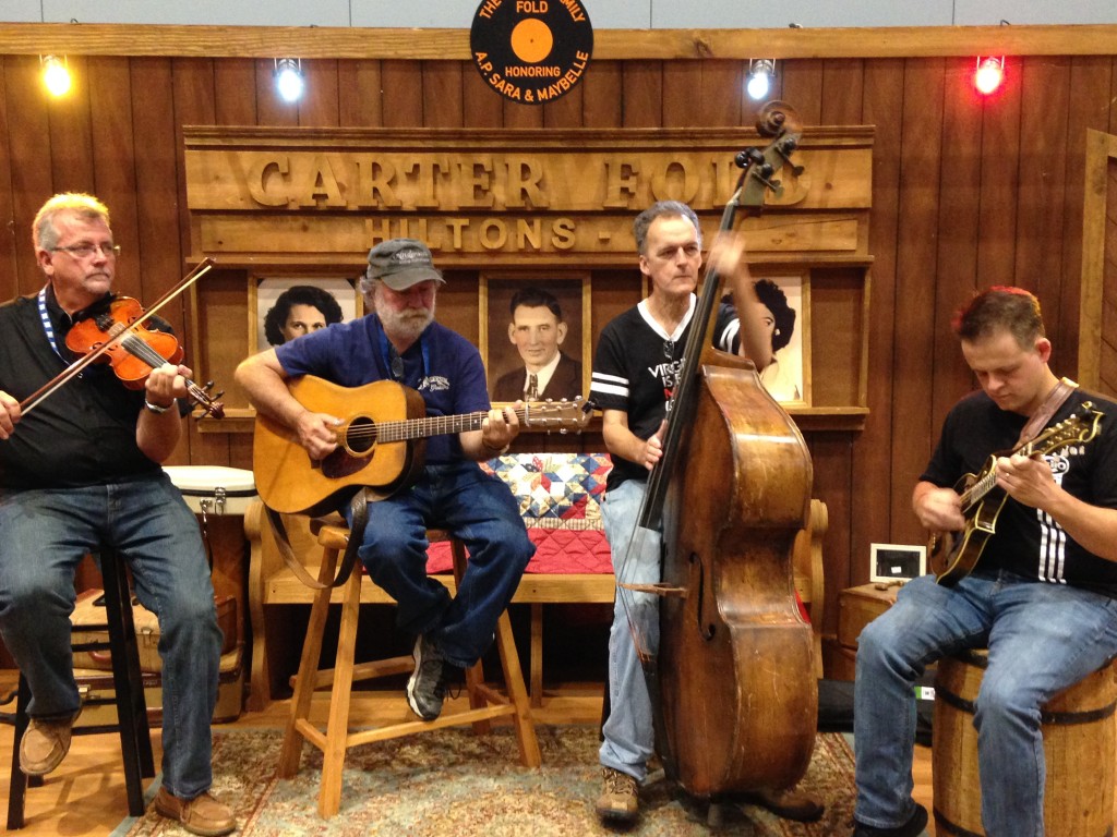 Wayne Henderson, guitarist and luthier, performing with friends.  Wayne and his daughter were recently featured on NPR for their guitar-making expertise.