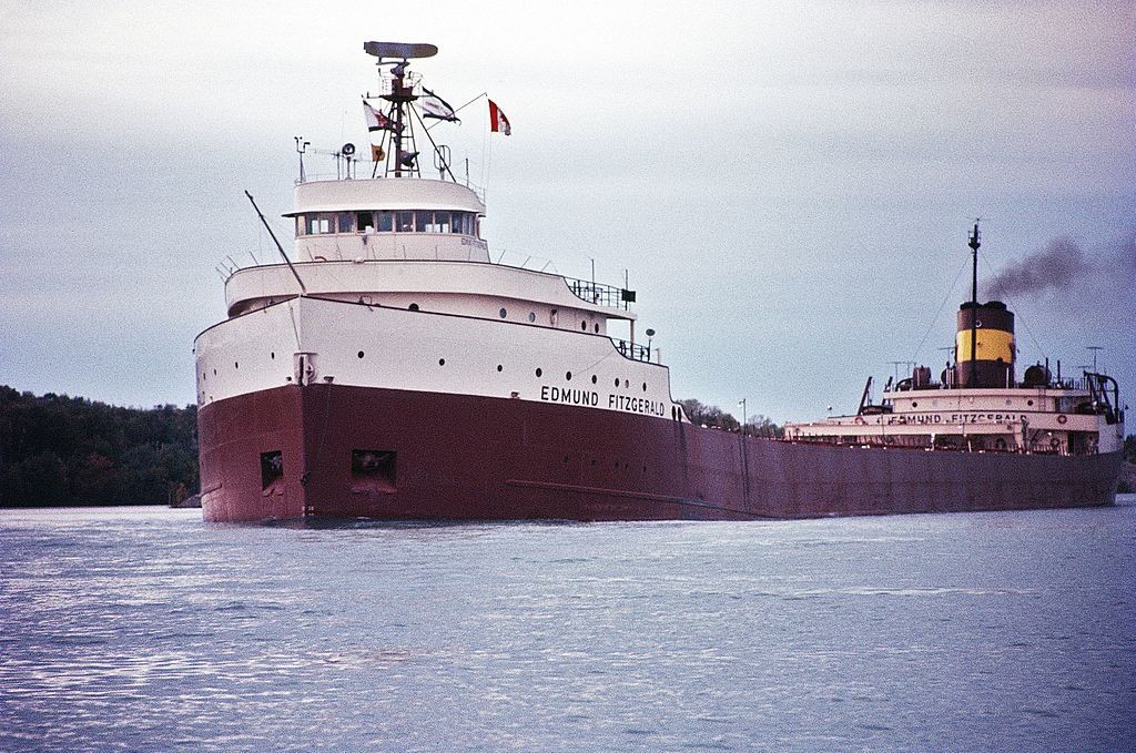 The Edmund Fitzgerald, 1971. Photo: Greenmars, Creative Commons, some rights reserved