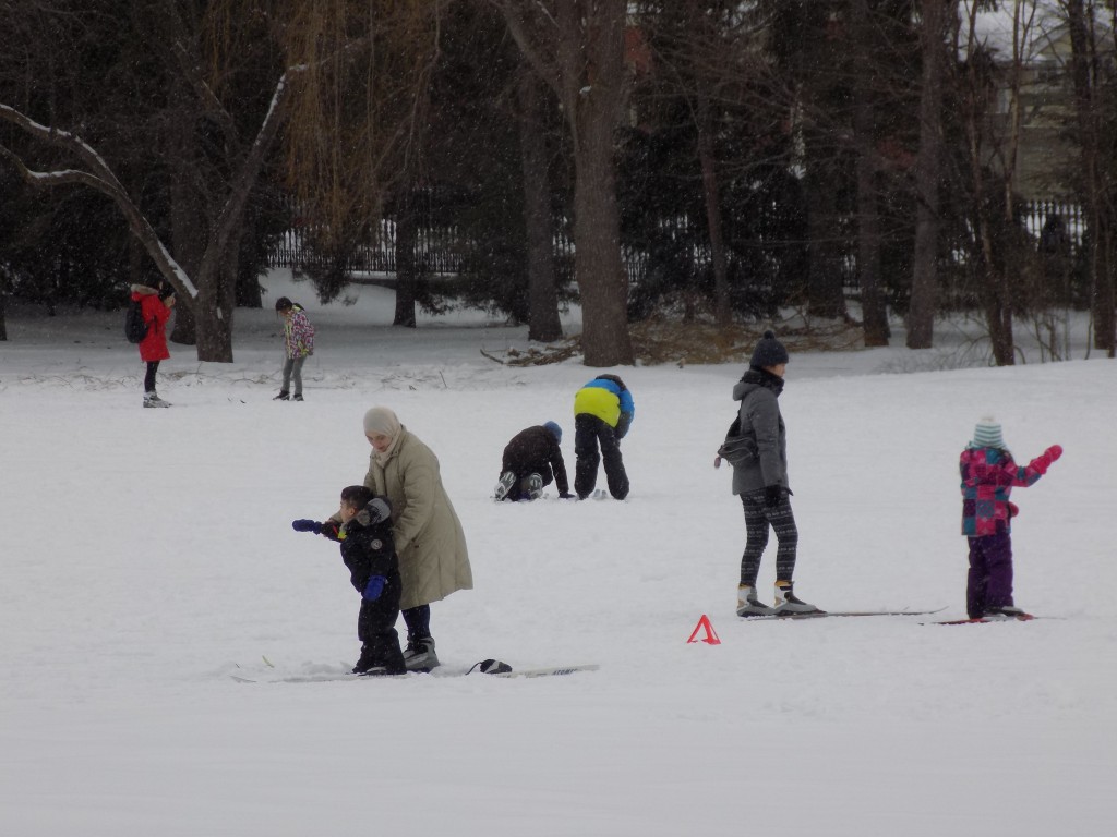 Cross-country skiing for all ages, without poles!
