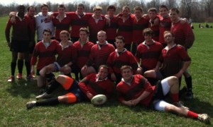 The newly formed St. Lawrence University Rugby Club. Photo: Kristen Walsh