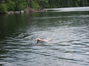 Mountain Lake swim