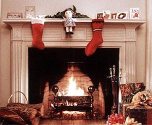A virtually heartwarming Christmas alternative since 1967 is the yearly yule log TV program. Photo:  Joseph Malzone, Creative Commons, some rights reserved