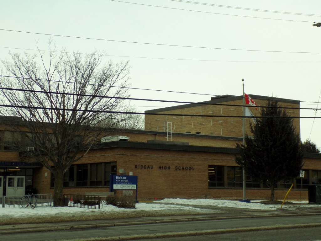 Rideau High School in Ottawa.  Photo: James Morgan