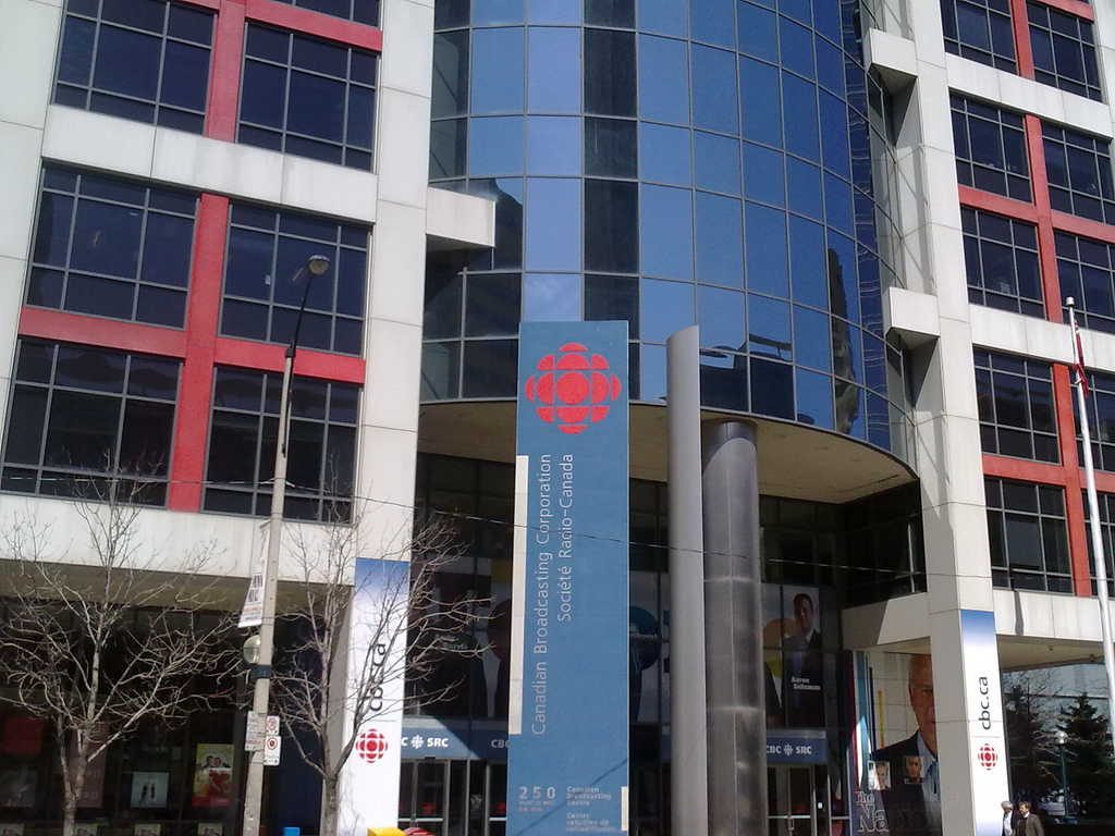 CBC Building, Toronto. Photo: nav1SK, Creative Commons, some rights reserved