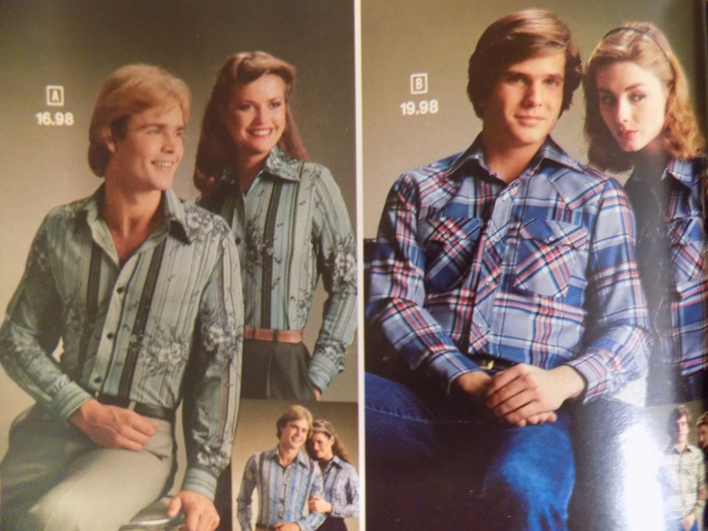 Matching his and hers outfits were a highlight of the 1979 Simpsons-Sears Fall and Winter catalog.  Photo: James Morgan