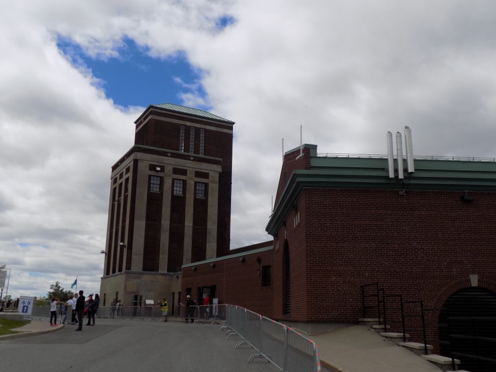 The attractive tower of Lemieux Island pumping station.  Photo: James Morgan