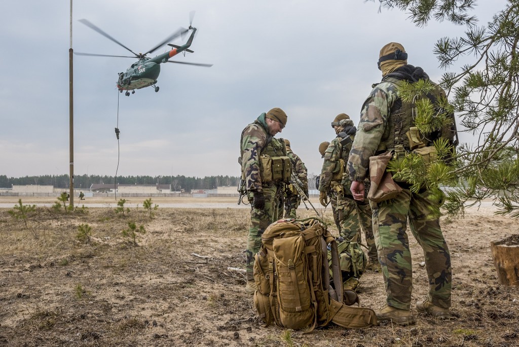 Members of the 3rd Battalion of The Royal Canadian Regiment deployed as part of a NATO mission in Latvia. Photo: Photo: Land Task Element, DND