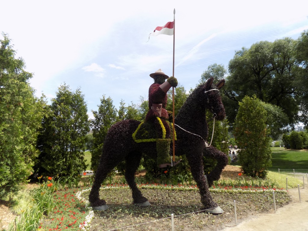 The iconic symbol of the Royal Canadian Mounted Police (RCMP).  Photo: James Morgan