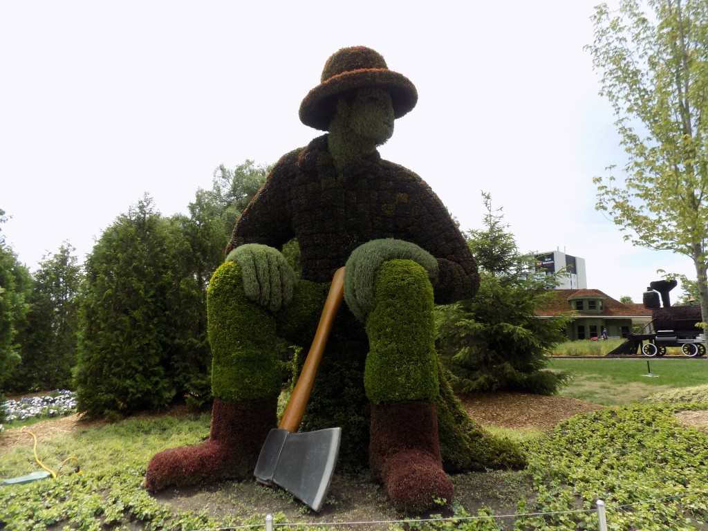 Lumberjack.  Photo: James Morgan