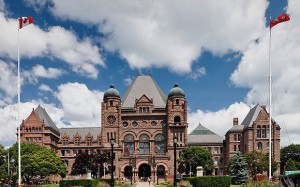The Ontario Legislative Assembly building in Toronto. Photo: Benson Kua, Creative Commons, some rights reserved