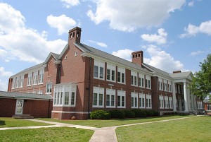 John Clayton Elementary School was one of eight buildings on lockdown this morning. Photo: Lee Cannon, Creative Commons, some rights reserved