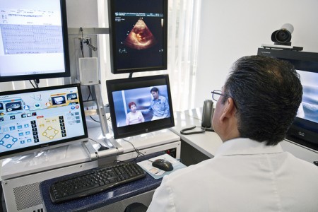 A telemedicine consult. Photo: Intel Free Press, Creative Commons, some rights reserved