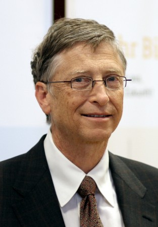 Mircrosoft founder Bill Gates went on to become a world leader in targeted philanthropy. Image: Berlin, 2013,Creative Commons